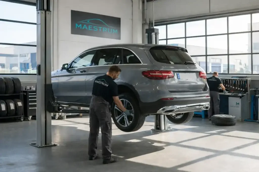 Neumáticos Mercedes GLC en Valdebebas