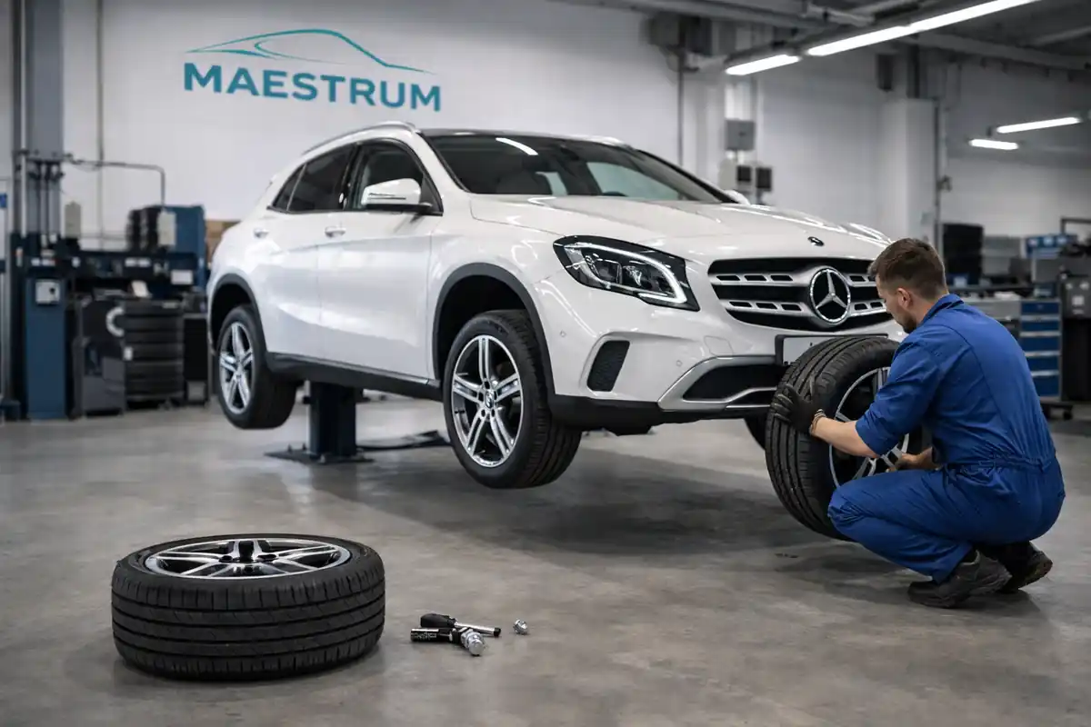 Neumáticos Mercedes Gla en Valdebebas