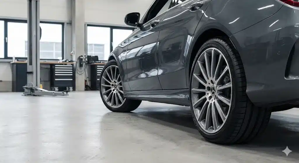 Revisión de Neumáticos Mercedes Clase C en Valdebebas