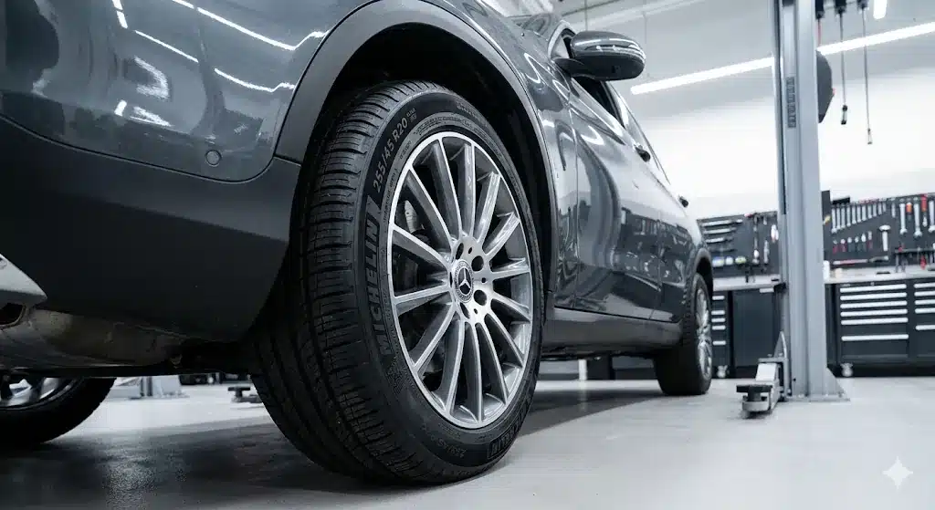 Revisión Mercedes Clase GLC en Valdebebas, Neumatico.