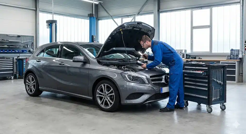 Revisión Mercedes Clase A en Valdebebas