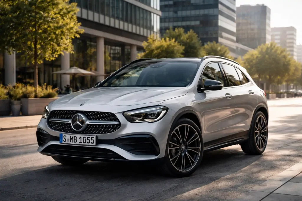 Neumaticos Mercedes gla en Valdebebas