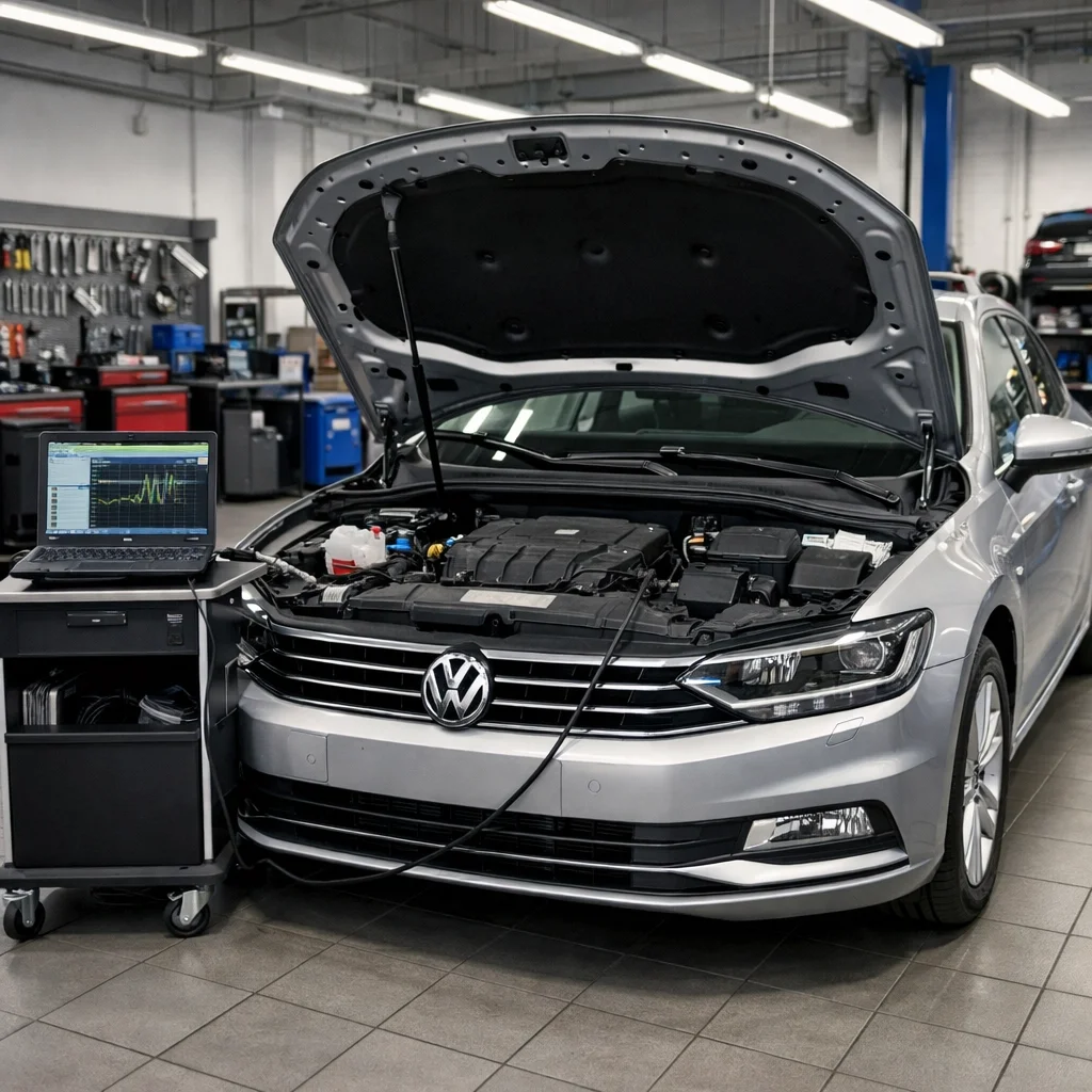 Revisión Volkswagen Passat en Valdebebas