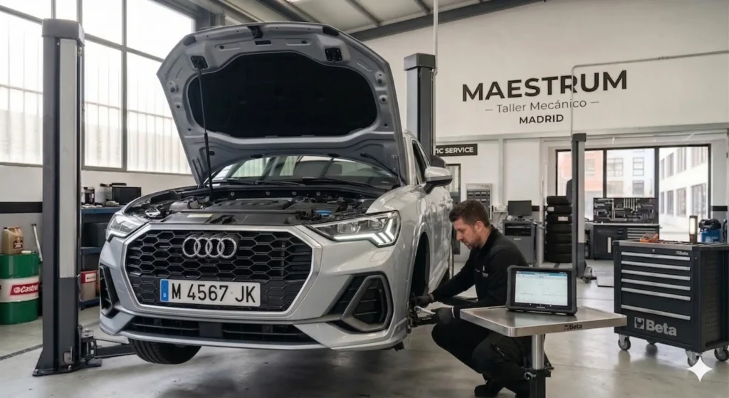 Taller Audi Q3 en Valdebebas
