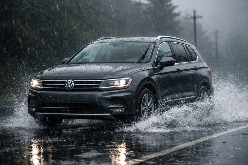 Revisión Volkswagen Tiguan en Valdebebas